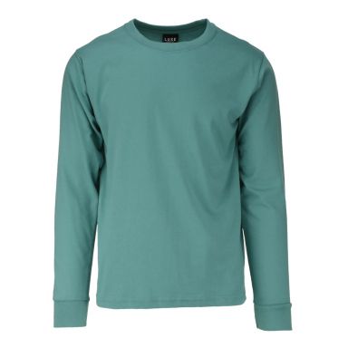 Adult Solid Long Sleeve Seafoam (LS-100)